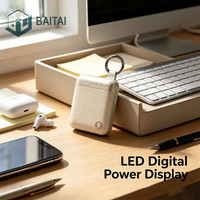 Batería Externa Compacta de 10000mAh con Carga Rápida PD de 22.5W y Salida Multipuerto para Emergencias del Teléfono