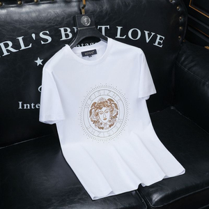 T-shirt en coton à manches courtes, shorts d'été, vêtements pour hommes, t-shirt pour hommes - Product Image 5