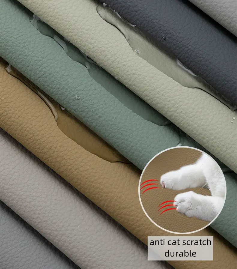 Teknologi Produk Baru 2023 Bahan Kain Pelapis Sofa Tahan Lama Anti Noda Tahan Air untuk Kain Pelapis Sofa Tekstil