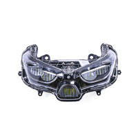 XMAX dudukan pelat setang lampu depan speedometer, braket bantalan rem radiator peredam kejut