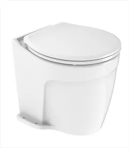SEA FLO Electric Smart toilet for boat easy to operate and comfortable to touch Marine yacht electric toilet