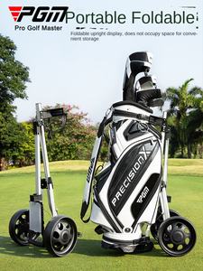 गोल्फ कोर्स के लिए फैक्ट्री डायरेक्ट फोल्डेबल हैंड पुश-पुल कार्ट उच्च गुणवत्ता वाली गोल्फ ट्रॉली - Product Image 2