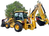 Nouvelle rétrocaveuse chargeuse frontale Cat420F 420F2 430F 416F 7 tonnes 4x4 à roues Prix usine bas