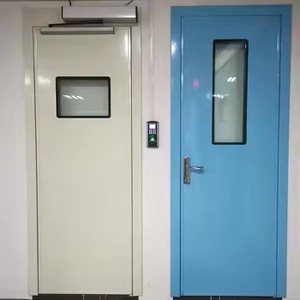 Puerta de Barrera Oscilante con Revestimiento de Plomo para Contención de Radiación, Protección Contra Rayos X Penetrantes en el Departamento de Radiología - Product Image 3