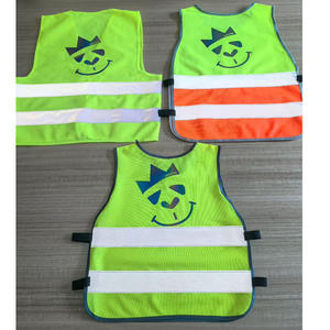儿童安全背心 <span class=keywords><strong>2</strong></span> 级防水反光，适用于小学训练、运动、夜间安全，可定制徽标 - Product Image 4