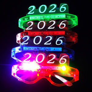 Montura de Gafas LED para Año Nuevo 2026, Populares para Halloween, Elegantes Gafas Luminosas en Forma de Corazón, Rojas, Azules, Verdes y Blancas para Fiestas y Actividades - Product Image 6