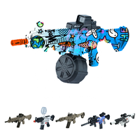 Pistola de Juguete Automática de Hidrogel MSD0112Ab DreamjoX, Lanzador de Bolas de Gel Orbeezs para Juegos de Disparos al Aire Libre y Fiestas