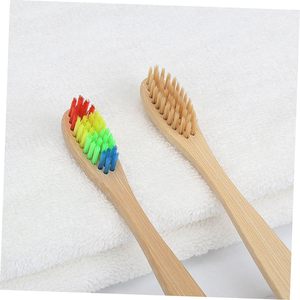 Adult Premium Eco-friendly Biodegradable Soft Bristles Charcoal for <b>Disposable</b> Lightweight Individually Kraft <b>Toothbrush</b> - Product Image 4