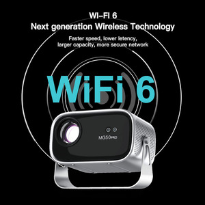 HiCyber Mg50 Pro 4K Mini proyector portátil inteligente Android 12,0 Full HD 1080P LED 2G RAM Home Movie Theater Video Projector - Product Image 3