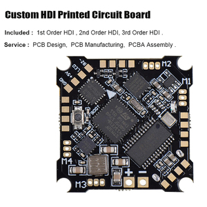 Tùy chỉnh HDI bảng mạch in chế tạo nhiều lớp mù chôn qua PCB sản xuất thứ nhất thứ hai thứ ba HDI PCB - Product Image 2