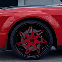 Jantes forgées JY deux pièces 17-24 pouces à déport profond 5x120 5x112 pour Chevelle, LeMans, Skylark, Cutlass, 442, C10, 4x4
