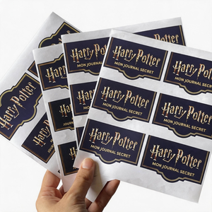 Pegatinas Autoadhesivas Removibles Ecológicas con Acabado Mate, Resistentes a los Rayos UV, para Planificador, Personalizables con Letras, Logotipos y Diseños, para Diario, DIY - Product Image 1