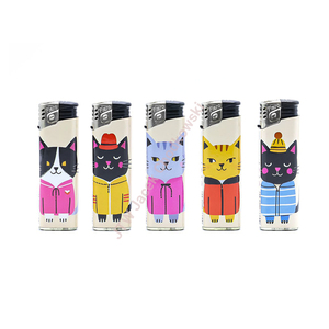 ไฟแช็คสำหรับทำอาหารในครัวกันลมมีหลายสีไฟแช็คพิมพ์ลายด้วยความร้อนออกแบบได้ตามต้องการ - Product Image 1