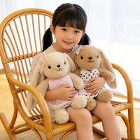 Peluche Mignonne Lapin Annie, Petite Poupée Lapin Anti-Stress en Polyester, Cadeau d'Anniversaire Unisexe pour la Compagnie