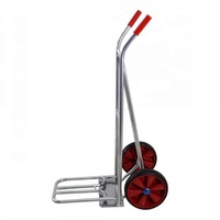 HT1823A Chariot à main en acier robuste multifonctionnel portable et pliable 150 kg