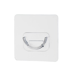 Telescopic Hanging Rod Support <b>Single</b> Hook Plastic Easy Installation <b>Wardrobe</b> Closet Organizer No Drilling Required - Product Image 3