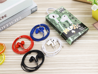 Harga Pabrik KY83 Earphone Kabel Headphone Universal Di Telinga dengan Mic Stereo Headset Olahraga dengan Colokan 3.5Mm
