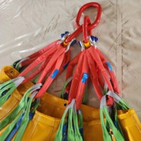 Sac d'essai de charge à l'eau Florescence Proof avec tuyau pour l'inspection des grues et des équipements de levage