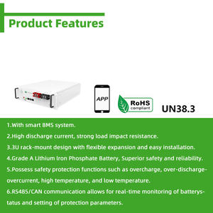 حزمة بطارية ليثيوم أيون energycremit 48v 230ah 24kWh لتخزين الطاقة مع Lifepo4 لنظام الطاقة الشمسية - Product Image 5