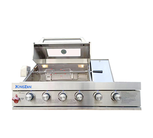 6-<b>Burner</b> Commercial Outdoor Built-In Stainless Steel BBQ Smoke With <b>Side</b> <b>Burner</b> KG-B4S Modern Stainless Steel BBQ Grill - Product Image 6