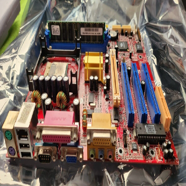 Plc U8668P U8668 Pro Socket 478 ATX Motherboard w/Celeron 1.7Ghz CPU & 256MB Bulk Supply