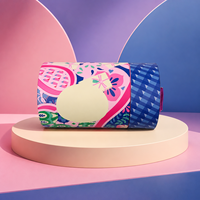 Boîte en tube de papier rond recyclable avec nœud pour l'emballage de produits de beauté, de bonbons, de bijoux et de cadeaux de luxe en gros