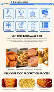 フライドポテトオニオンリングショッピングセンター用機械製造機OEM ODM工場製造全自動スマート - Product Image 6