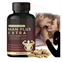 Capsules d'amélioration masculine à base de plantes chinoises, compléments alimentaires pour une croissance plus importante, plus épaisse et plus longue, Maca noire plus racine de ginseng