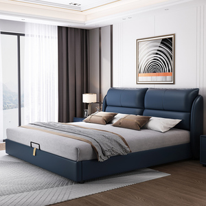 Mobilier <span class=keywords><strong>de</strong></span> Chambre Queen Size Belle et <span class=keywords><strong>de</strong></span> Vraie Qualité, Lit Double Moderne <span class=keywords><strong>de</strong></span> Luxe, Nouveau <span class=keywords><strong>Type</strong></span> - Product Image 3