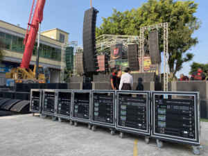 T.I Max-212 Âm Thanh <span class=keywords><strong>H</strong></span>ệ Thống Âm Thanh Hiển Thị Ngoài Trời Thụ Động Âm Thanh Line Array Dual 12 Three Way Pro Loa Thiết Bị Dj - Product Image 3