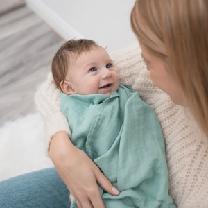 Couverture <span class=keywords><strong>de</strong></span> réception <span class=keywords><strong>de</strong></span> couleur unie, vert mousse, sexe neutre, Premium, emmaillotage en mousseline pour bébé, été 2023 - Product Image 3