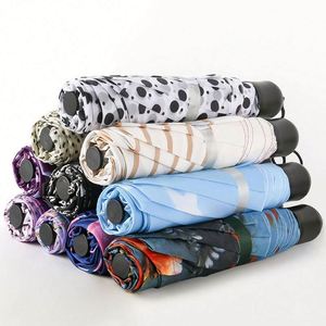 ร่มพับสามทบจากผู้ผลิตจีนขายส่งโลโก้ตามสั่งพิมพ์ลาย3พับ - Product Image 5