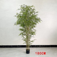 Bonsái Artificial de Bambú de Plástico Resistente al Agua y a los Rayos UV, Ecológico y Duradero, para Decoración de Jardines Interiores y Exteriores, Venta al Por Mayor
