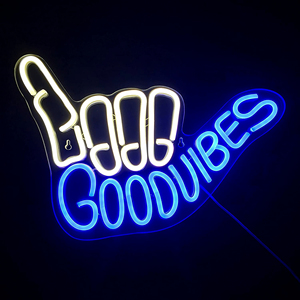 SUNSIGN <span class=keywords><strong>Drop</strong></span> <span class=keywords><strong>Shipping</strong></span> cina produttore esterno interno Led Neon Flex segno personalizzato - Product Image 5