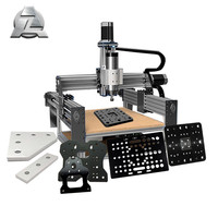 Profilé en aluminium anodisé noir 40x80mm à rainure en V - Profil C-Beam 4080 pour rails de guidage linéaires et CNC haute performance