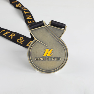 Medali Logam Kustom Teknik Pencetakan Die Cut Elektroplating Pengecoran Renang Tari Pickleball Judo Senam Balap JY - Product Image 5