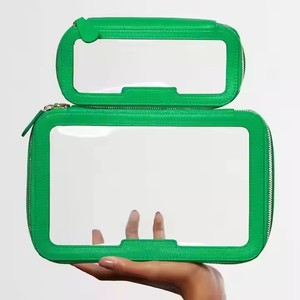 New <strong>Manufacturers</strong> Pvc <strong>Cosmetic</strong> <strong>Bag</strong> Custom logo Transparent Makeup Large Capacity Travel <strong>Cosmetic</strong> <strong>Bag</strong> - Product Image 3