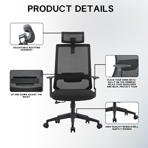 <span class=keywords><strong>Silla</strong></span> de Oficina Ergonómica y Cómoda con Respaldo, Compra al por Mayor, <span class=keywords><strong>Silla</strong></span> Giratoria de Malla <span class=keywords><strong>para</strong></span> <span class=keywords><strong>Escritorio</strong></span> y Computadora con Reposabrazos y Soporte <span class=keywords><strong>para</strong></span> la Cabeza - Product Image 3