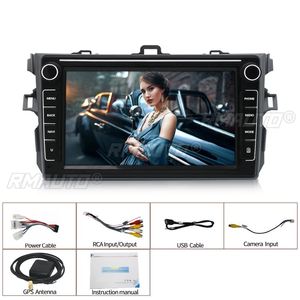 Radio de Coche Android 2 Din de 9 Pulgadas, Reproductor Multimedia GPS Universal para Toyota Corolla E140 E150, Reproductor Multimedia Android con GPS - Product Image 1