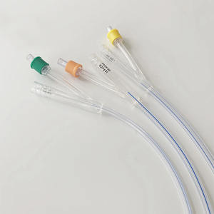 Kateter <span class=keywords><strong>Foley</strong></span> Silikon Ujung Medis, Pengukur Suhu Kustomisasi Kateter <span class=keywords><strong>Foley</strong></span> Silikon 2 Arah - Product Image 3