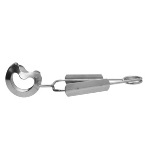 <span class=keywords><strong>Pince</strong></span> de service professionnelle en acier inoxydable écologique, compatible lave-vaisselle, pour escargots, fruits de mer, crabes, homards et palourdes - Product Image 2