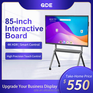 QDE 85 pollici magnetica Multi Touch lavagna digitale Wireless condivisione Anti abbagliamento vetro <span class=keywords><strong>Promo</strong></span> - Product Image 2