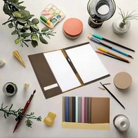 Carpeta de Archivo Multifuncional A4 Personalizada con Impresión UV, Cuaderno Grabable por Láser con Bolsillos para Archivar