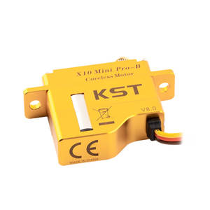 Hot KST X10 Mini Pro-B 8Kgf ซม. 0.08sec เกียร์โลหะดิจิตอลมอเตอร์ไร้แกน DC7.4V 1520s/333Hz เครื่องร่อนการแข่งขันอลูมิเนียมอัลลอยด์ - Product Image 3