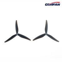 Hélice GEMFAN 7535-3 PC (2CW + 2CCW) FPV en plastique, hélice à 3 pales de 7 pouces, accessoires pour mini drone RC