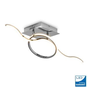 Lámpara de techo LED regulable CCT, diseño moderno, iluminación eficiente, ideal para decorar e iluminar espacios interiores. - Product Image 1