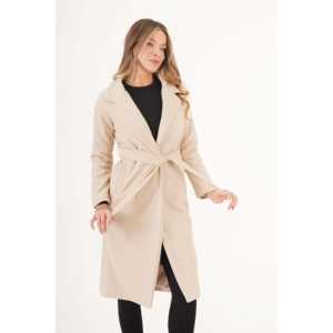 Manteau en cachemire à col de renard réversible, à ceinture, avec revêtement en pierre, teint, respirant, imprimé formel, pour le printemps et l'hiver, tailles XS à XL, vente en gros - Product Image 5