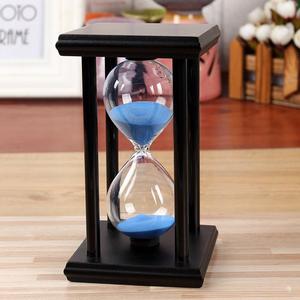 Logo personalizzato di fabbrica a quattro pilastri orologio di sabbia vetro creativo vetro Sandglass 5-60 <span class=keywords><strong>minuti</strong></span> ornamento <span class=keywords><strong>clessidra</strong></span> - Product Image 4