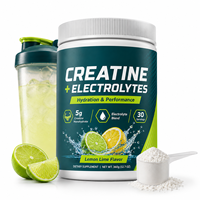 Greenpie OEM Private Label Créatine Monohydrate Poudre d'Électrolytes Nutrition Sportive Mélange de Boisson Hydratante Complément Alimentaire