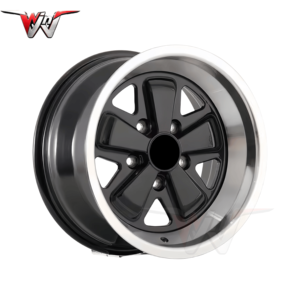 Rines de Aleación Negros Escalonados 5X130 de 17 Pulgadas 7J 8J para <span class=keywords><strong>Porsche</strong></span> 964 911 Carrera <span class=keywords><strong>924</strong></span> 930 Turbo 944 968 Cayenne - Product Image 5